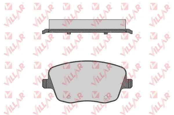 Kit de plaquettes de frein, frein à disque VILLAR 626.0817