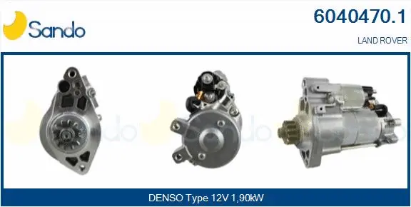 Démarreur SANDO 6040470.1
