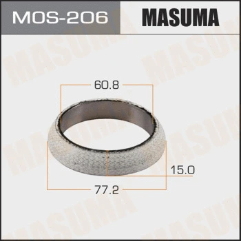 Bague d'étanchéité, tuyau d'échappement MASUMA MOS-206