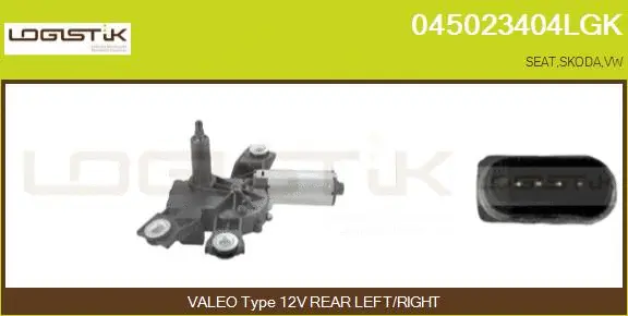 Moteur d'essuie-glace LGK 045023404LGK