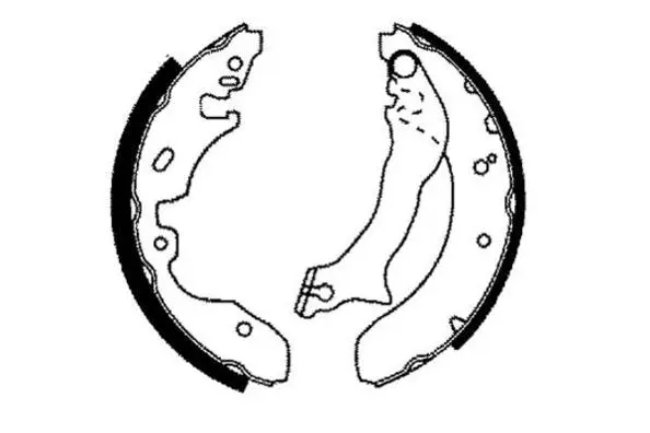Jeu de mâchoires de frein E.T.F. 09-0552