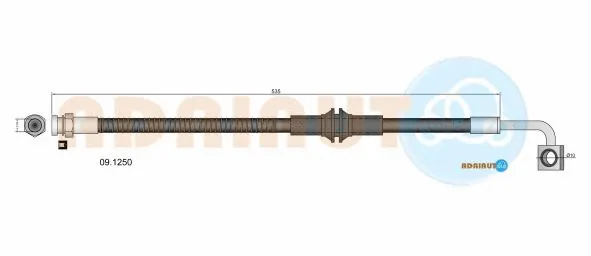 Flexible de frein ADRIAUTO 09.1250