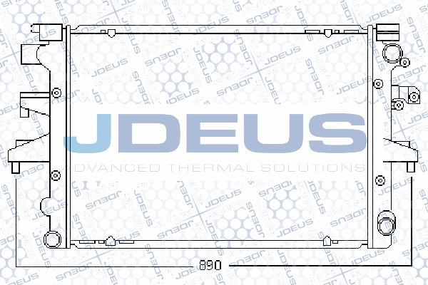 Radiateur, refroidissement du moteur JDEUS 030M53