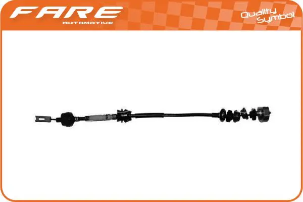 Tirette à câble, commande d'embrayage FARE-CO 24347