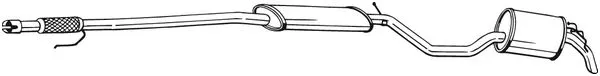 Silencieux arrière BOSAL 297-003