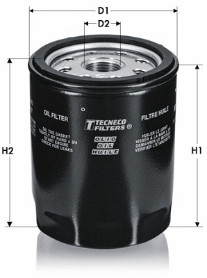 Filtre à huile TECNECO FILTERS OL1300