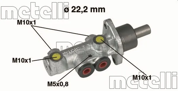 Maître-cylindre de frein METELLI 05-0353