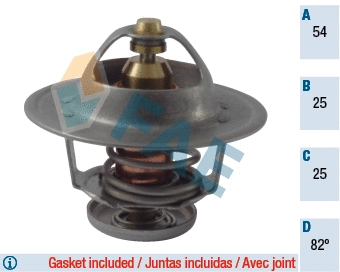 Thermostat, liquide de refroidissement FAE 5322482