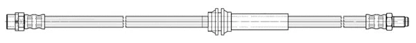 Flexible de frein CEF 512592