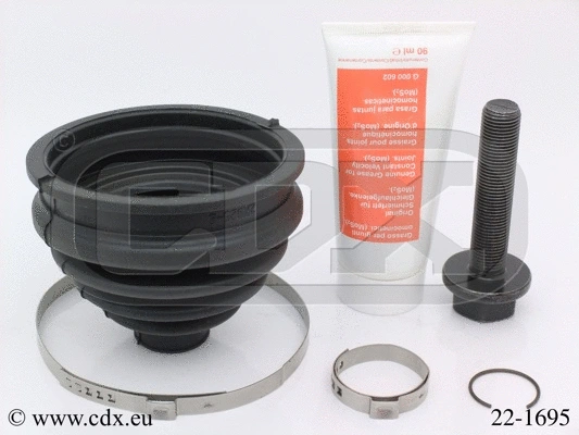 Jeu de joints-soufflets, arbre de commande CDX 22-1695