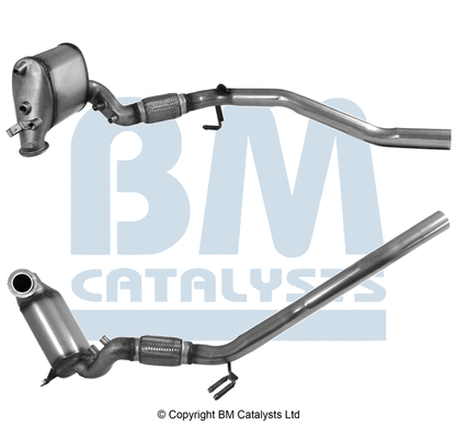 Filtre à particules / à suie, échappement BM CATALYSTS BM11118P