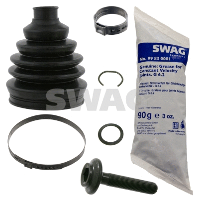 Jeu de joints-soufflets, arbre de commande SWAG 30 83 0005