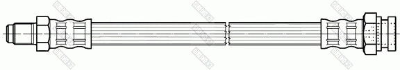 Flexible de frein GIRLING 9002173