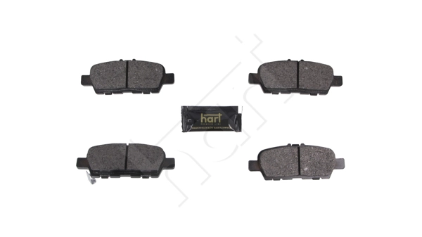 Kit de plaquettes de frein, frein à disque HART 261 790