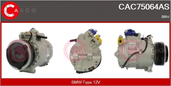 Compresseur, climatisation CASCO CAC75064AS