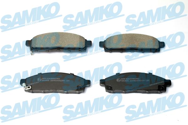 Kit de plaquettes de frein, frein à disque SAMKO 5SP2284