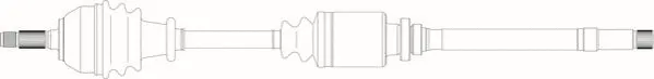 Arbre de transmission GENERAL RICAMBI PE3051