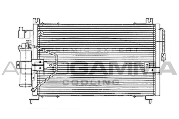 Condenseur, climatisation AUTOGAMMA 103790