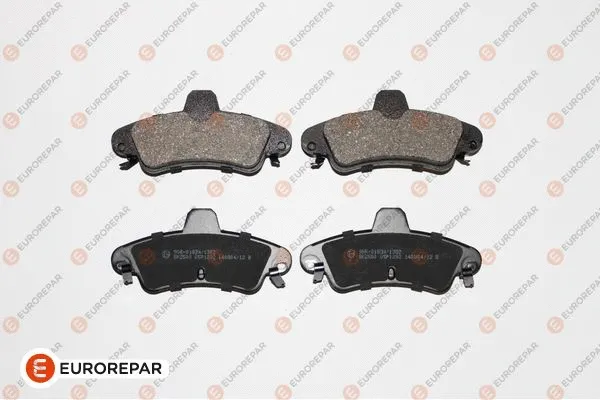 Kit de plaquettes de frein, frein à disque EUROREPAR 1617272280