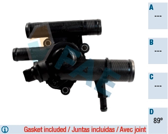 Thermostat, liquide de refroidissement FAE 5323889