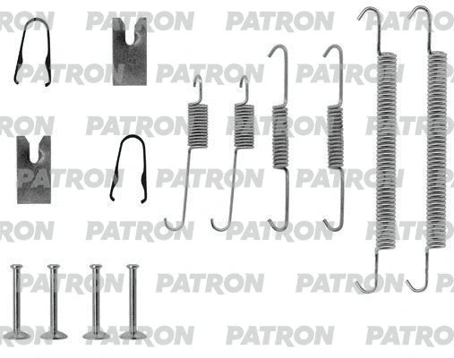 Kit d'accessoires, mâchoire de frein PATRON PSRK0078