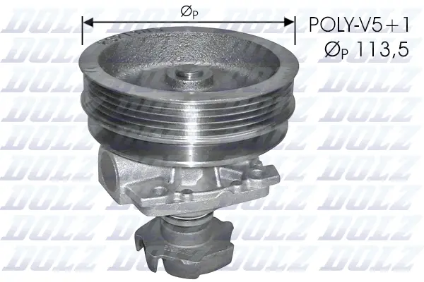 Pompe à eau, refroidissement du moteur DOLZ S218