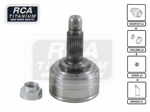 Jeu de joints, arbre de transmission RCA FRANCE RV03
