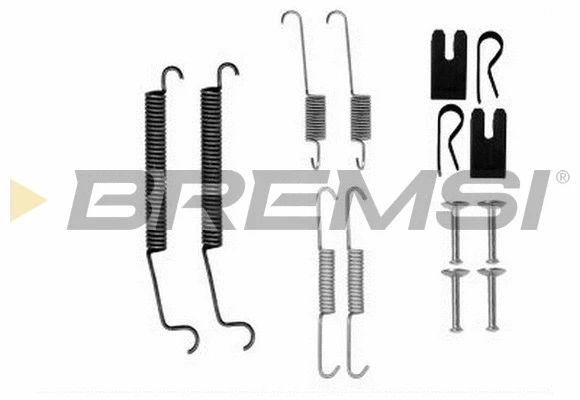Kit d'accessoires, mâchoire de frein BREMSI SK0891