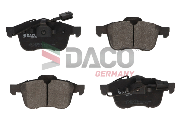 Kit de plaquettes de frein, frein à disque DACO Germany 321014