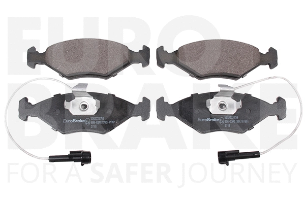 Kit de plaquettes de frein, frein à disque EUROBRAKE 5502222359