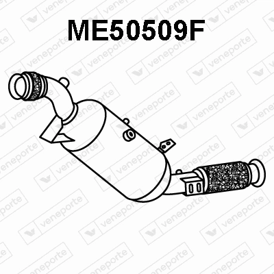 Filtre à particules / à suie, échappement VENEPORTE ME50509F