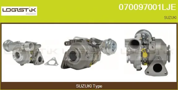 Turbocompresseur, suralimentation LGK 070097001LJE