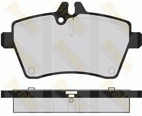 Kit de plaquettes de frein, frein à disque Brake ENGINEERING PA1674