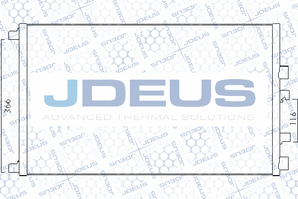 Condenseur, climatisation JDEUS 723M23