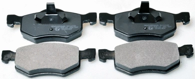Kit de plaquettes de frein, frein à disque DENCKERMANN B111245