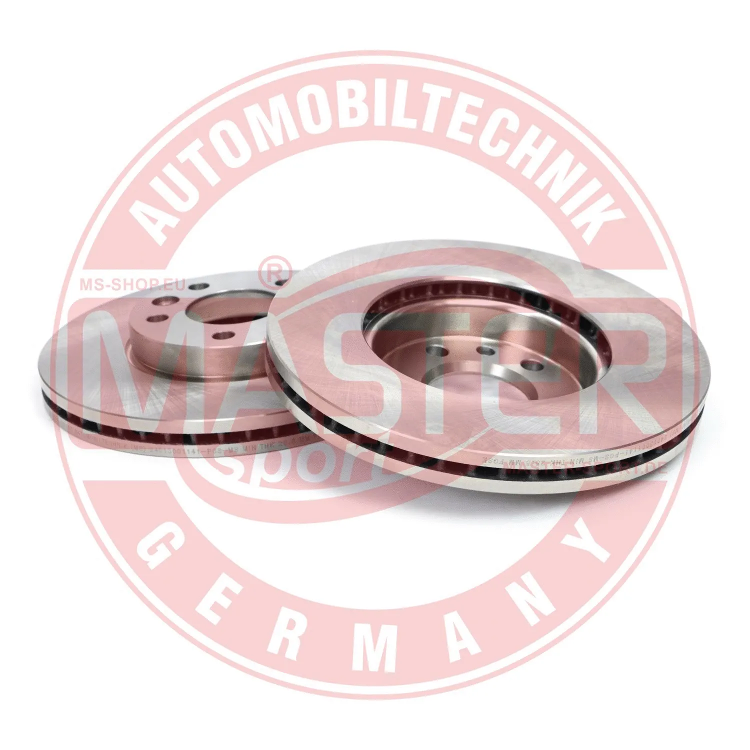 Disque de frein MASTER-SPORT GERMANY 24013001141-SET-MS