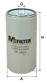 Filtre à carburant MFILTER DF 3503