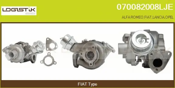 Turbocompresseur, suralimentation LGK 070082008LJE