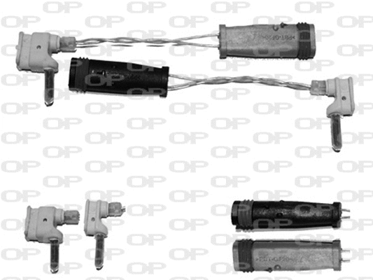 Contact d'avertissement, usure des plaquettes de frein OPEN PARTS AK3078.00