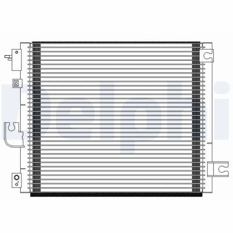 Condenseur, climatisation DELPHI TSP0225599