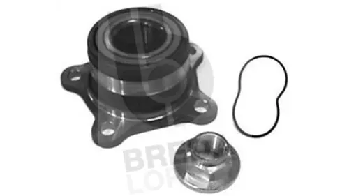 Kit de roulements de roue BREDA LORETT KRT7548