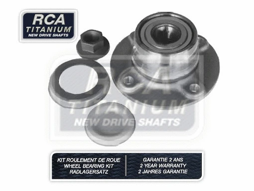 Kit de roulements de roue RCA FRANCE RCAK1250