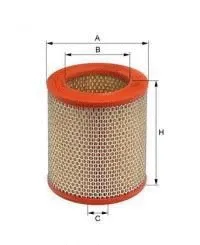 Filtre à air UNIFLUX FILTERS XA23