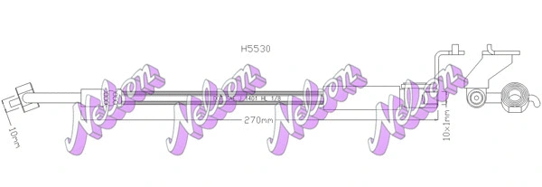 Flexible de frein KAWE H5530