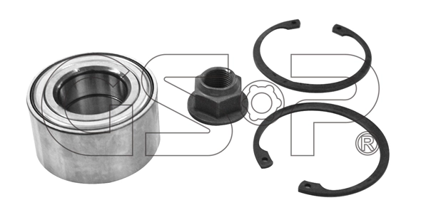 Kit de roulements de roue GSP-BR GK1495