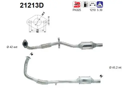 Catalyseur AS 21213D