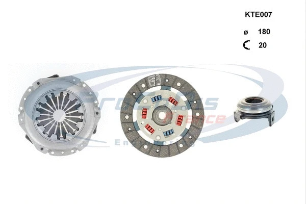 Kit d'embrayage PROCODIS FRANCE KTE007