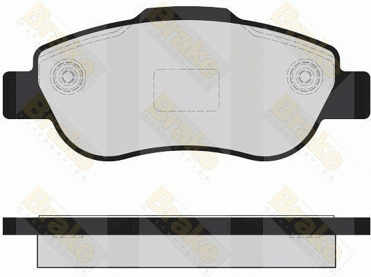 Kit de plaquettes de frein, frein à disque Brake ENGINEERING PA1605