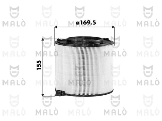 Filtre à air AKRON-MALÒ 1500668