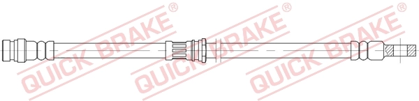 Flexible de frein QUICK BRAKE 58.898